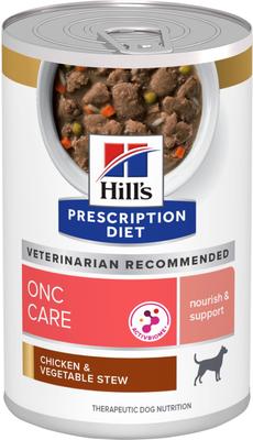 ONC Care Chicken & Vegetable Stew Wet Dog Food, 12.5-oz can, case of 12