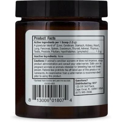 Suplemento para el apoyo glandular de mascotas para perros machos