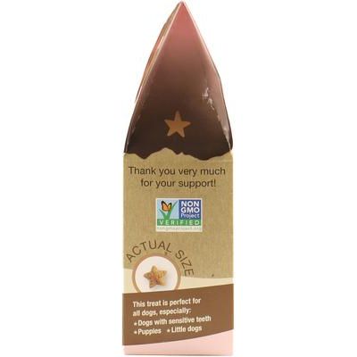 Galletas para perros con mantequilla de maní y estrellitas, caja de 9 oz