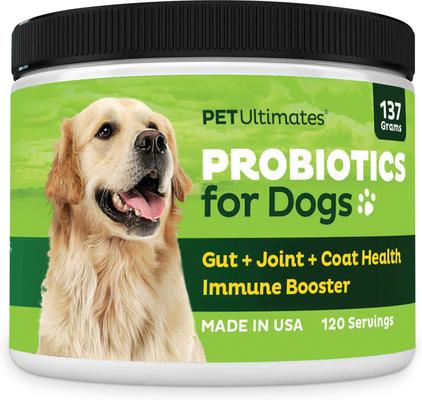 Probiotics Dog Supplement, 4.83-oz jar