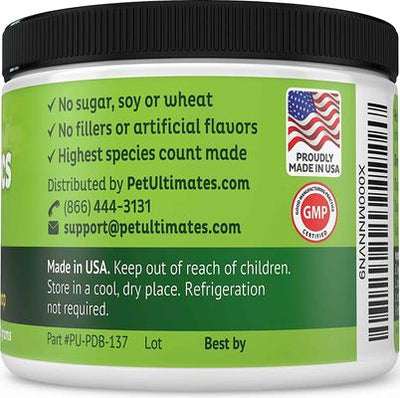 Probiotics Dog Supplement, 4.83-oz jar
