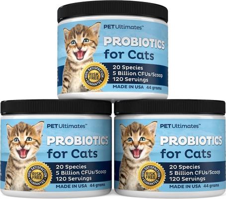 Probiotics Cat Supplement, 1.55-oz jar