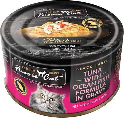 Tuna with Oceanfish in Gravy Wet Cat Food, 2.82-oz can, case of 24