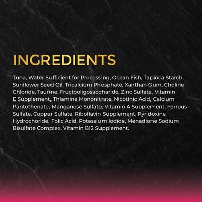 Tuna with Oceanfish in Gravy Wet Cat Food, 2.82-oz can, case of 24