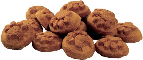 Doggie Paws Gingerbread Flavor Dog Treats, 10-oz bag