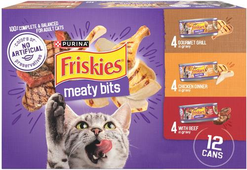 Meaty Bits Gourmet Grill Canned Cat Food, 5.5-oz, case of 24