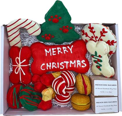 Christmas Gift Box Dog Treats