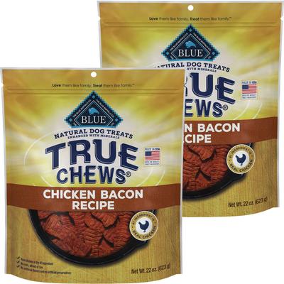 True Chews Natural Grain-Free Pork & Chicken Sausage Dog Treats, 14-oz bag, bundle of 2