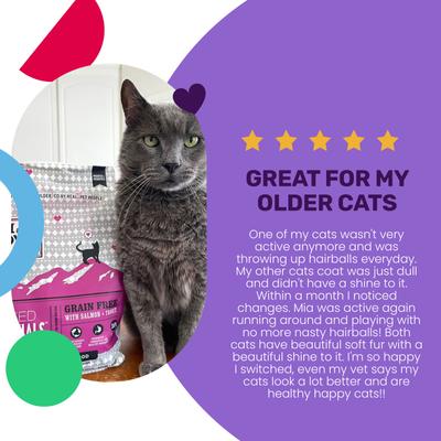 Naked Essentials Salmon & Trout Recipe Grain-Free Dry Cat Food, 11-lb bag