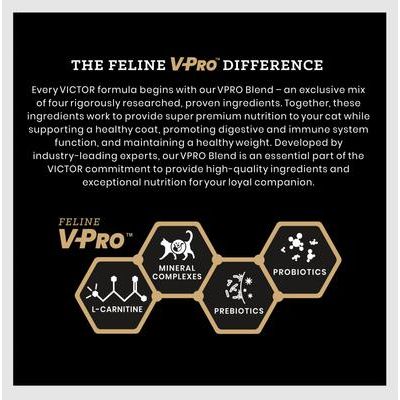 Alimento seco para gatos Mers Feline con pollo y carne de res, bolsa de 5 lb