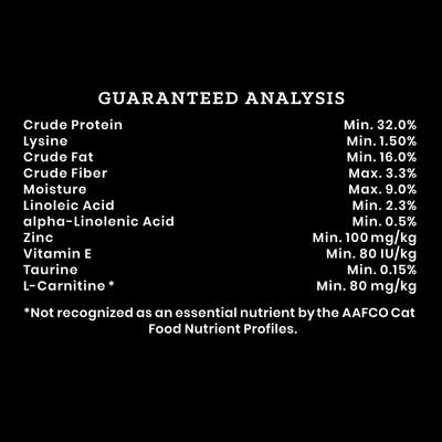 Alimento seco para gatos Mers Feline con pollo y carne de res, bolsa de 5 lb