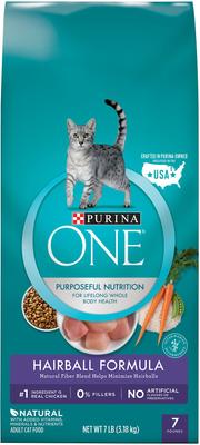 +Plus Hairball Formula Natural Adult Dry Cat Food, 3.5-lb bag