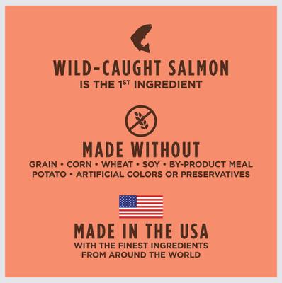 Original Real Salmon Recipe Grain-Free Dry Cat Food, 10-lb bag