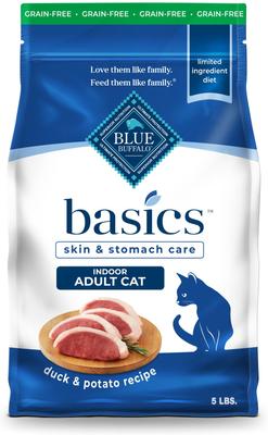 Basics Skin & Stomach Care Grain-Free Turkey & Potato Recipe Dry Cat Food, 11-lb bag