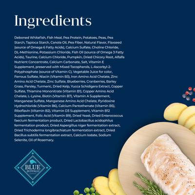 Basics Skin & Stomach Care Grain-Free Fish & Potato Recipe Dry Cat Food, 5-lb bag