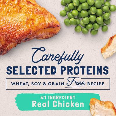 L.I.D. Limited Ingredient Diets Green Pea & Chicken Formula Grain-Free Dry Cat Food, 4-lb bag