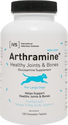 Arthramine Healthy Joints & Bones Glucosamine Dog Supplement, Large, 120 count