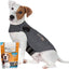 Bundle: ThunderShirt Classic Anxiety & Calming Vest, Heather Grey, X-Small + ThunderWunders Melatonin Dog Chews