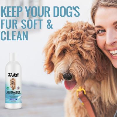 4-in-1 Dog Shampoo Ocean Breeze Scent, 16-fl oz bottle