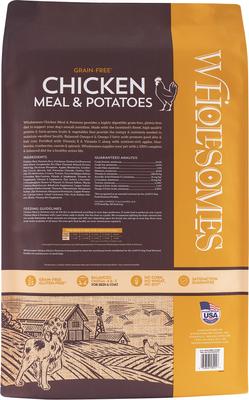 Chicken Meal & Potatoes Formula Grain-Free Dry Dog Food, 35-lb bag