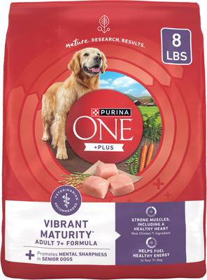 SmartBlend Vibrant Maturity 7+ Chicken Formula Adult Premium Dry Dog Food, 8-lb bag