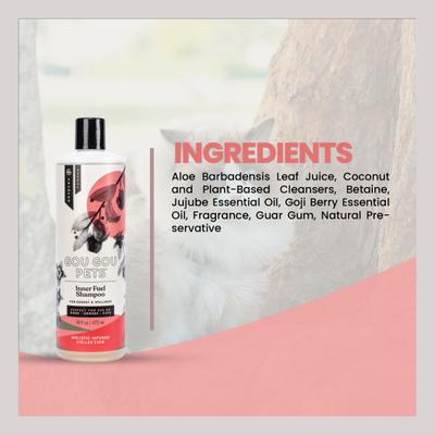 Inner Fuel & Energy Boosting Dog & Cat Shampoo, 16-oz bottle, 1