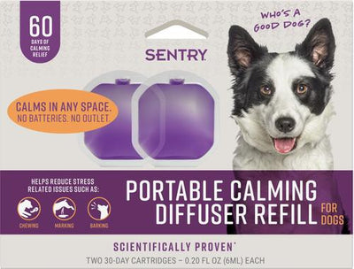 Behavior Portable Calming Diffuser Refill for Dogs, 2 count