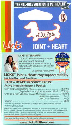 Pill-Free Littles JOINT + HEART Mobility Support Dog Supplement, 10 count