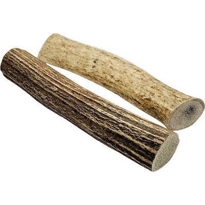 Premios para perros de asta de alce de 5 a 6 pulgadas, desprendida naturalmente, tamaño mediano, 1 unidad