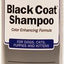 Black Coat Dog & Cat Shampoo, 12-fl oz bottle, 2 count