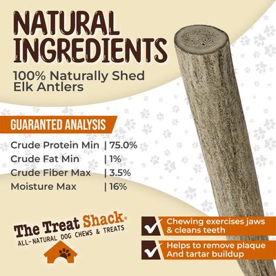 Whole Naturally Shed 5-in Deer Antler Dog Treats, Small, 1 count