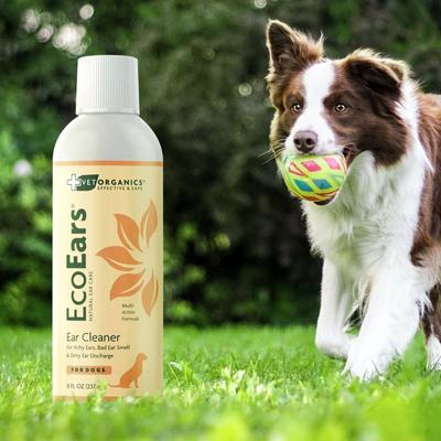 EcoEars Dog Ear Cleaner, 8-fl oz bottle