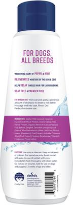 Fresh & Soothing Lavish 4-in-1 Dog Shampoo + Conditioner, 22-fl oz bottle