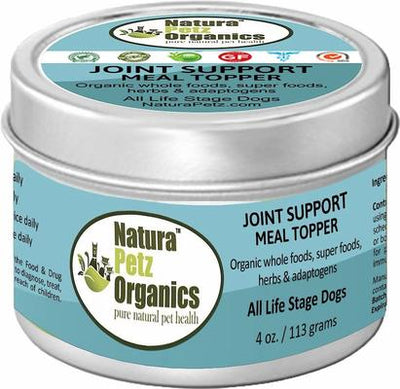 Joint Support Turkey Flavored Powder Joint Supplement for Dogs, 4-oz tin