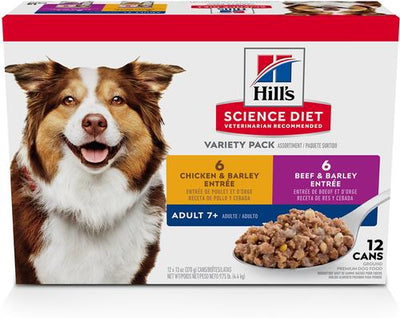 Variety Pack Senior 7+ Wet Dog Food, 13-oz can, case of 12
