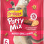 Party Mix Mixed Grill Crunch Flavor Crunchy Cat Treats, 2.1-oz bag
