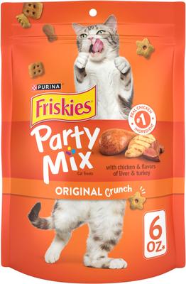Party Mix Original Crunch Flavor Crunchy Cat Treats, 30-oz bag