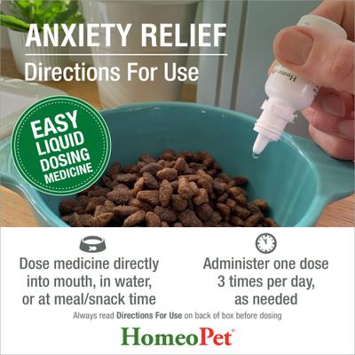 Anxiety Relief Dog, Cat, Bird & Small Animal Supplement, 450 drops,15-ml