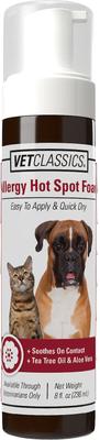 Allergy Hot Spot Dog & Cat Foam, 8-fl oz bottle