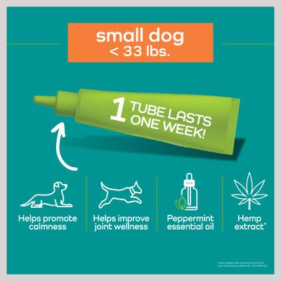 Hemp Helpers Topical for Dogs, 3-ml, 4 count, Under 33-lb