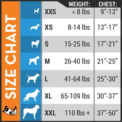 Classic Anxiety & Calming Vest for Dogs, Heather Grey, Large