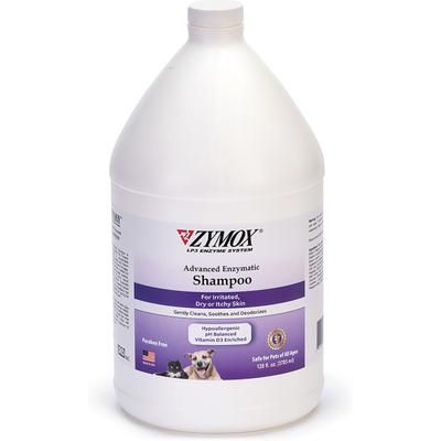 Paquete: Acondicionador de avena enzimático avanzado Zymox (botella de 355 ml) + Champú de avena para perros y gatos (botella de 355 ml)