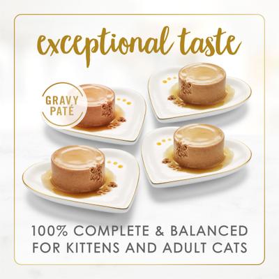 Gravy Lovers Feast Pate Variety Pack Wet Cat Food, 3-oz can, case of 24