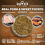 Grain-Free Pork & Sweet Potato Entree in Broth Pate Canned Wet Dog Food, 13.2-oz can, case of 12