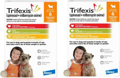 Chewable Tablet for Dogs, 10.1-20 lbs, (Orange Box), 12 Chewable Tablets (12-mos. supply)