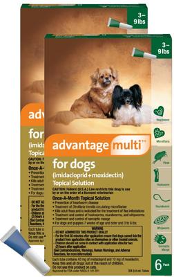 Topical Solution for Dogs, 55.1-88 lbs, (Blue Box), 6 Doses (6-mos. supply)