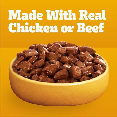 Choice Cuts in Gravy Adult Variety Pack Dog Soft Wet Food, 3.5-oz pouches, 48 count