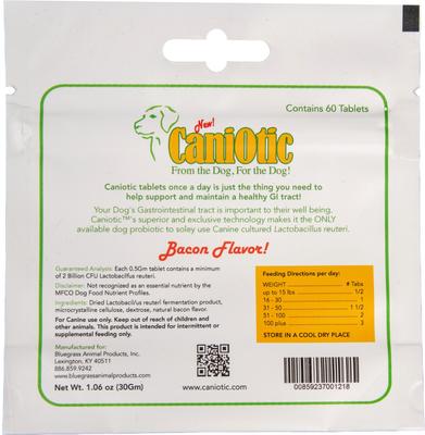 Caniotic Chewable Tablets Dog Supplement, 90 count