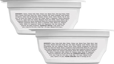 Tastefuls Savory Singles Chicken & Turkey Variety Pack in Gravy Wet Cat Food, 2.6-oz cup, 24 count