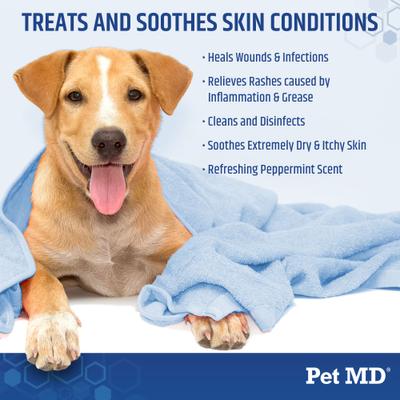 Topical Mint Pet Shampoo, 12-fl oz bottle